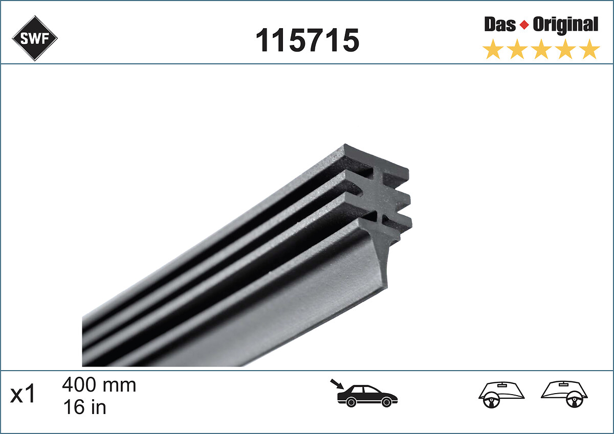 SWF REFILLS Ablaktörlő gumi 115715_SWF